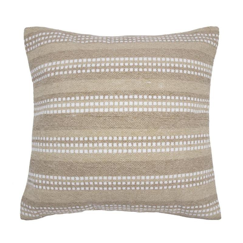 Bambury Stanley Cushion 50x50cm | Latte