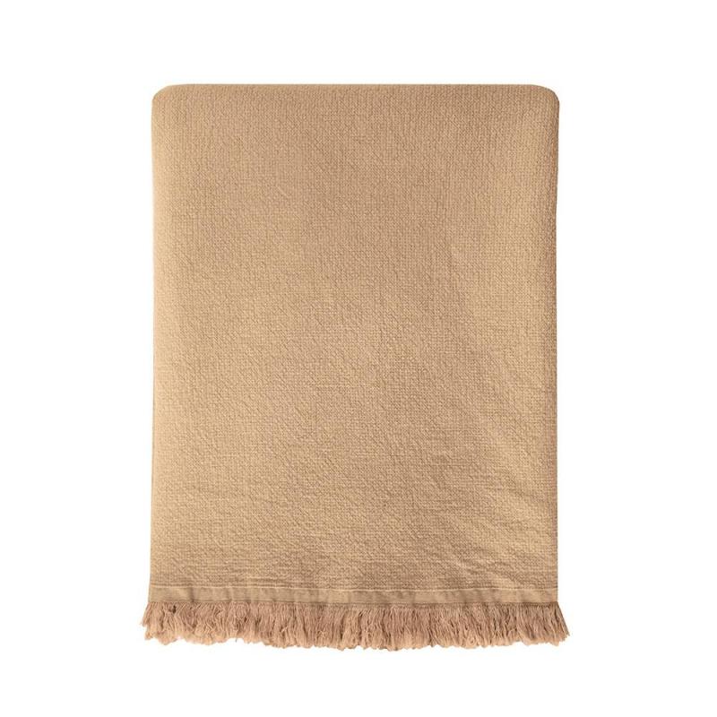 Bambury Avoca Throw 130x170cm Bisque