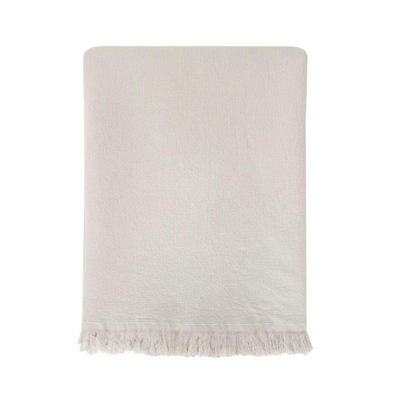 Bambury Avoca Throw 130x170cm Pebble