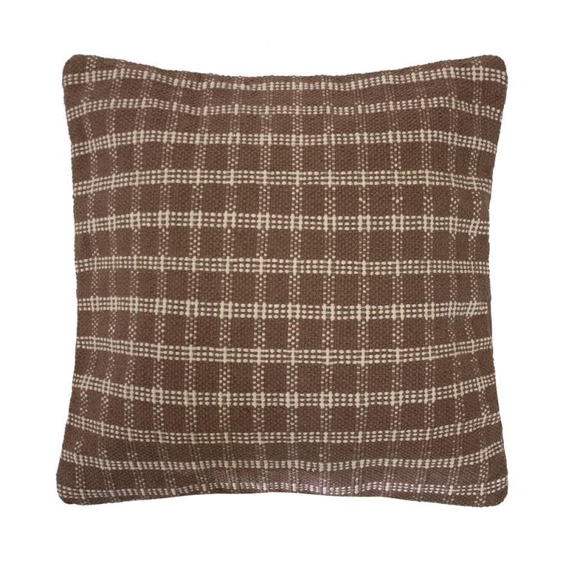 Bambury Merle Square Cushion 50x50cm | Clove