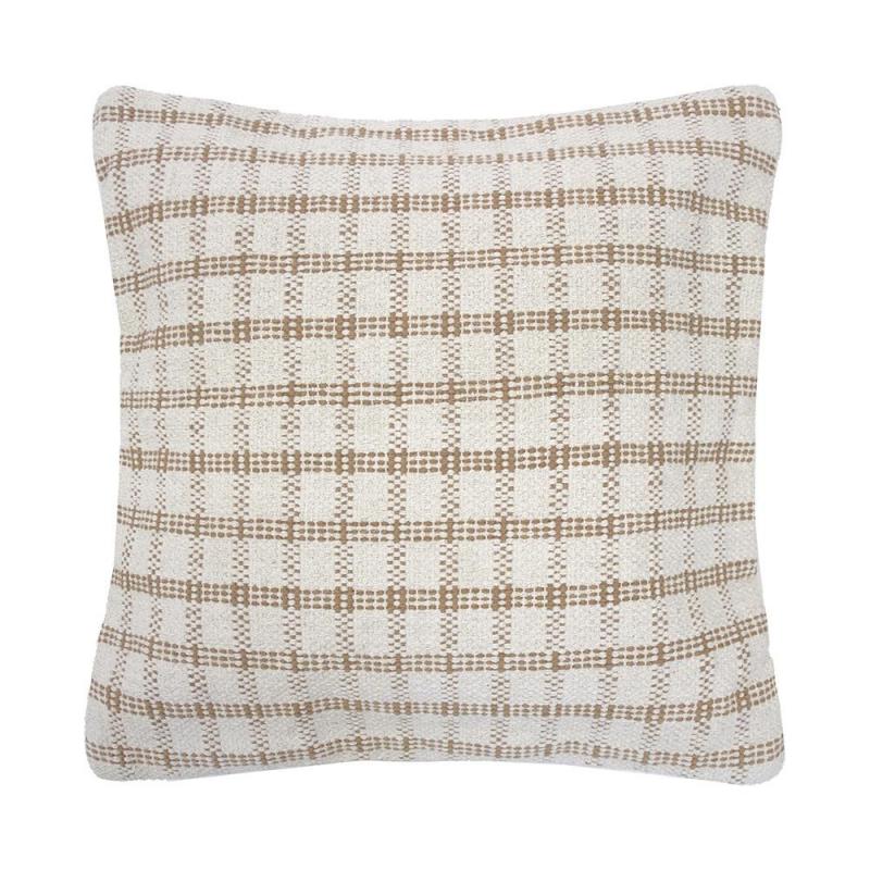 Bambury Merle Square Cushion 50x50cm | Fawn