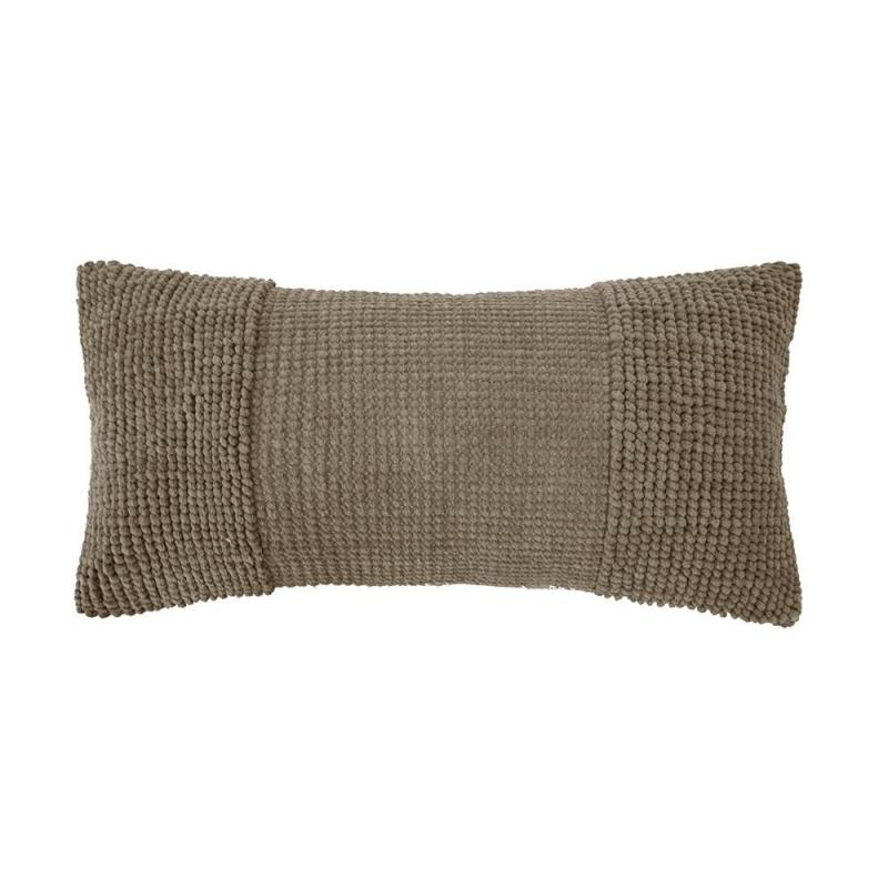 Bambury Rhodes Rectangle Cushion 30x70cm | Almond