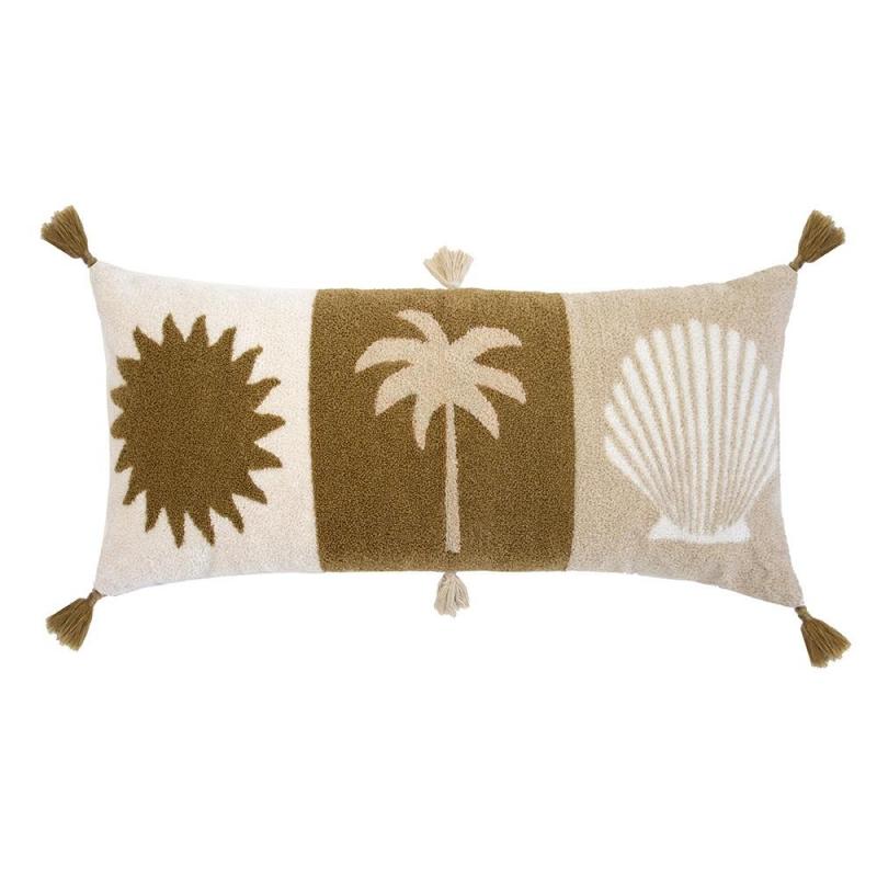 Bambury Rectangle Cushion 30x70cm | Sun Sand Sea