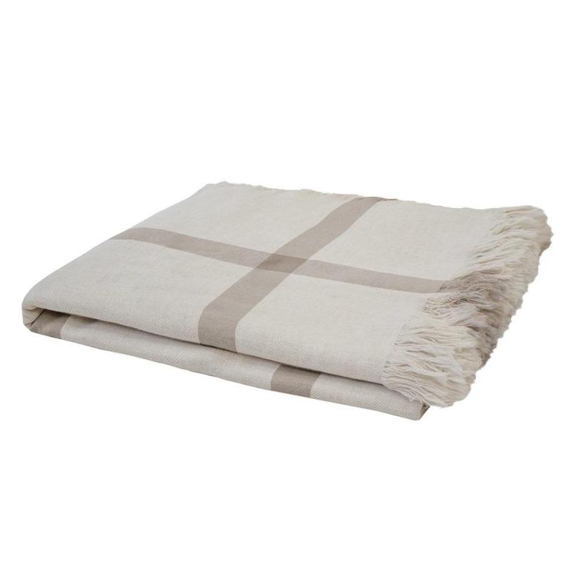 Bambury Stewart Throw 130x180cm | Almond