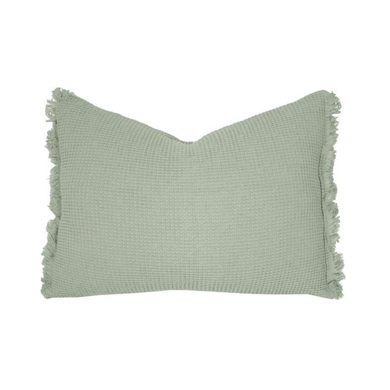 Bambury Wanda Rectangle Cushion 40x60cm | Sage