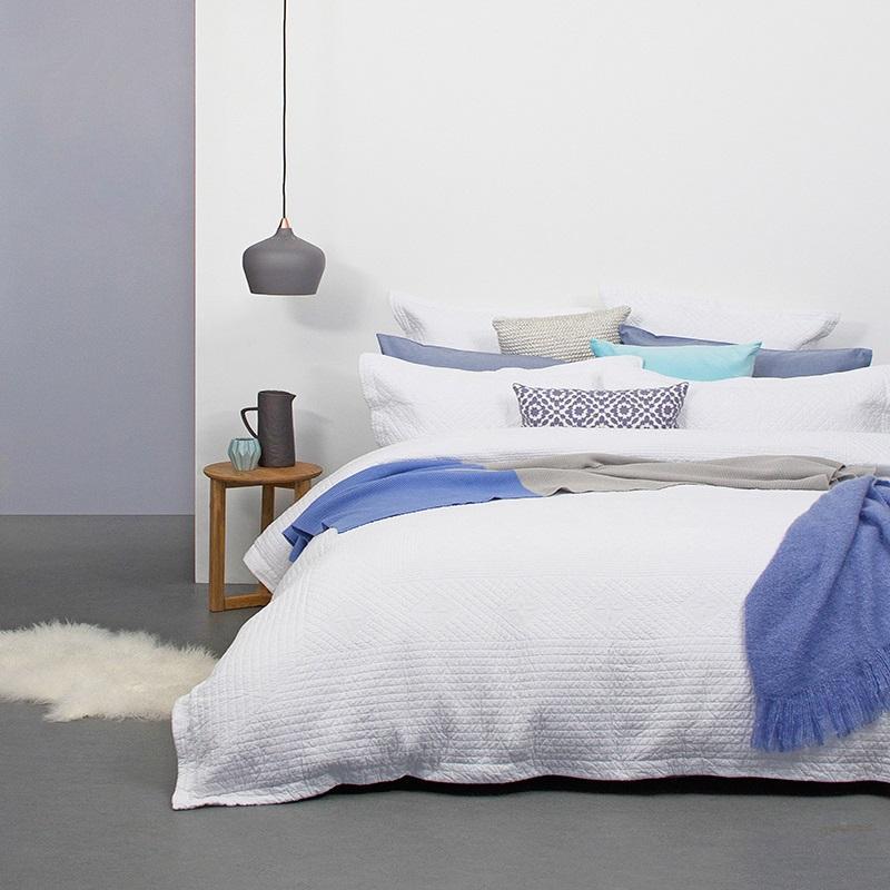 Bambury Queen Quilted Quilt Cover Set | Elise