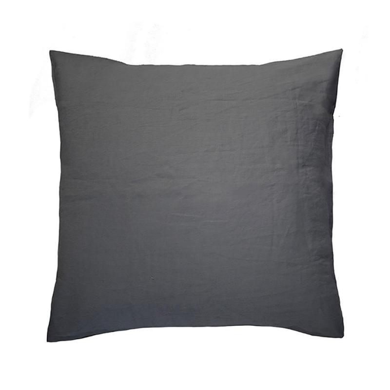 Bambury Linen Euro Pillowcase Charcoal
