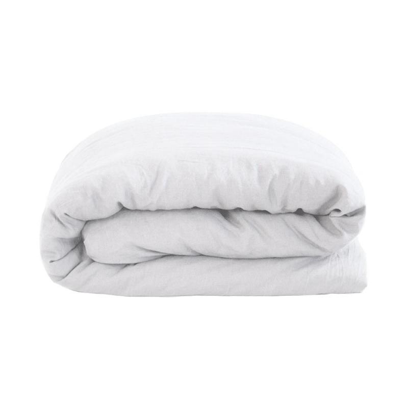 Bambury Super King Linen Quilt Cover Set Ivory