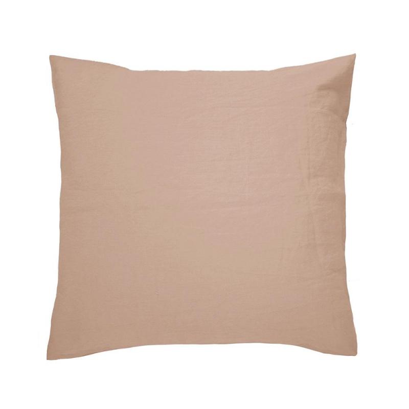 Bambury Linen Euro Pillowcase Tea Rose