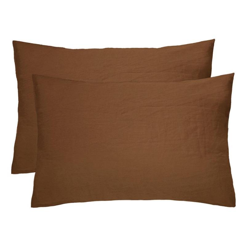 Bambury Linen Pillowcase Pair | Hazel