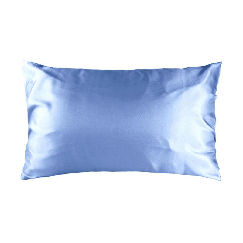 Bambury Standard Satin Pillowcase 48cm x 73cm | Blue Haze