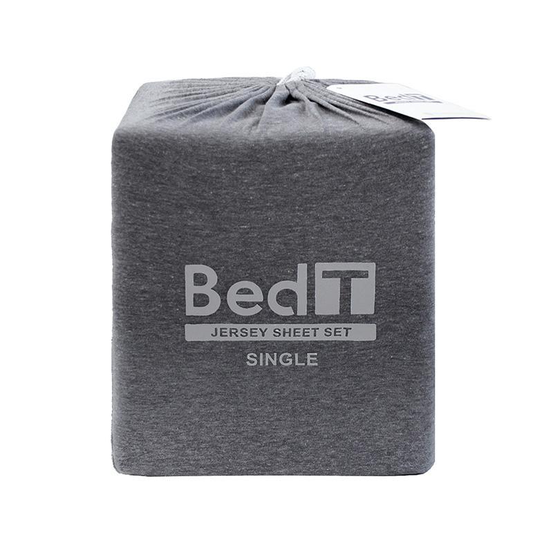 Bambury Single BedT Sheet Set | Charcoal
