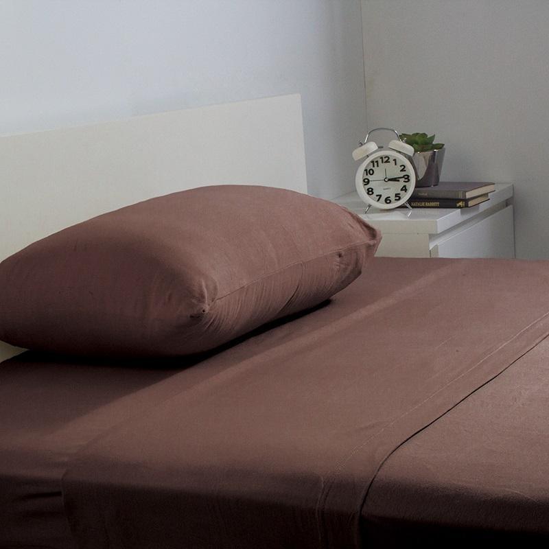 Bambury Single Bedt Sheet Set | Espresso