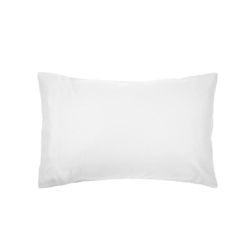 Bambury Standard Chateau Pillowcase | White