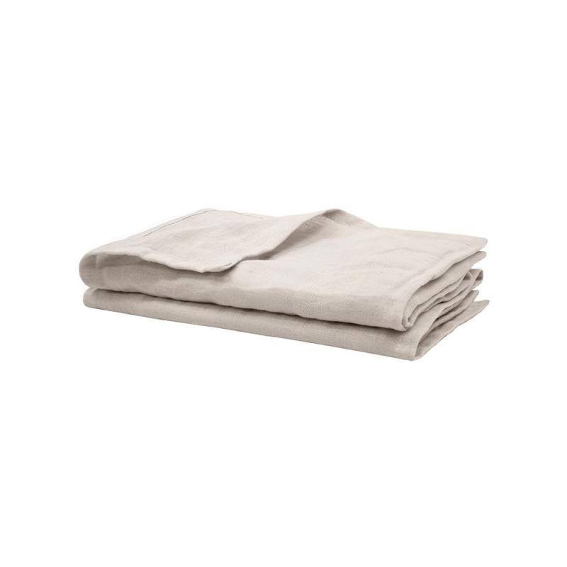 Bambury Linen 2pc Napkin Set 45x45cm | Pebble