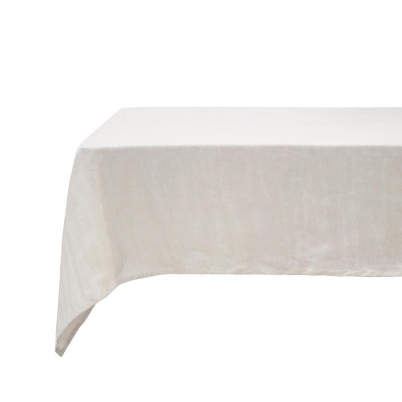 Bambury Linen Tablecloth 150x275cm | Pebble