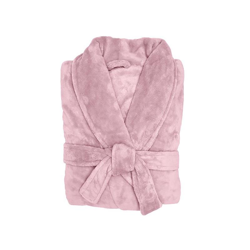 Bambury M/L Microplush Robe Blush