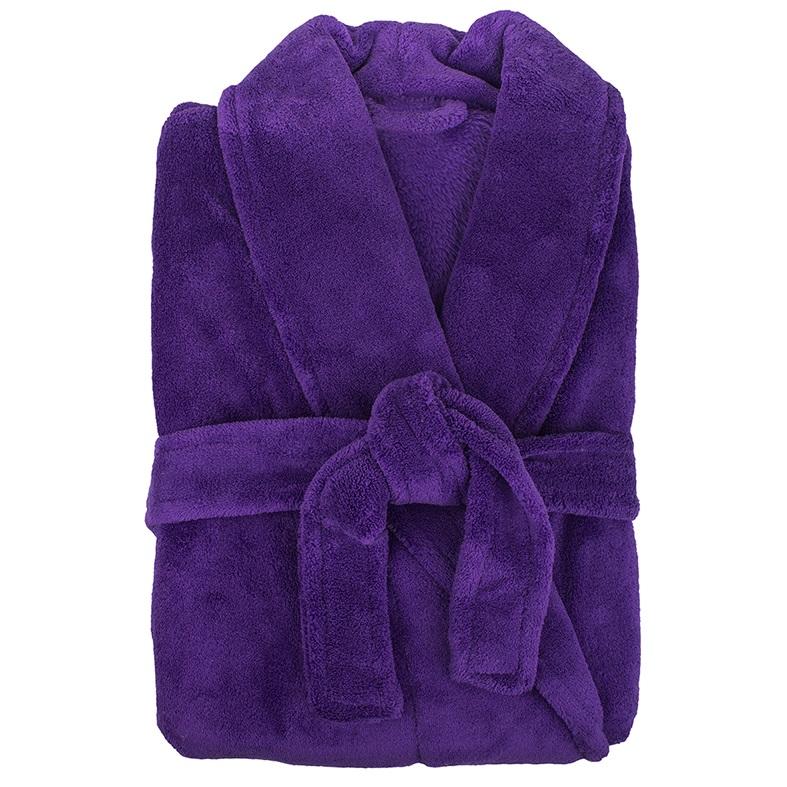 Bambury Retreat Microplush Robe | Violet