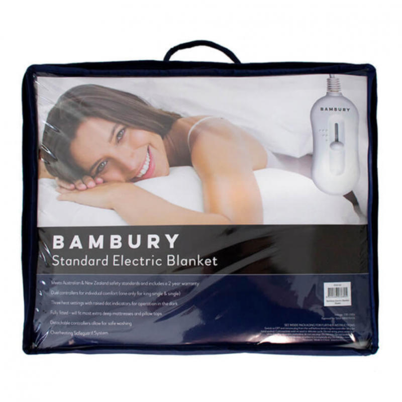 Bambury Electric Blanket | Super King Bed | White