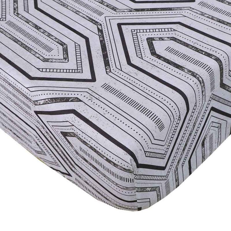 Bambury King Printed Fitted Sheet | Metro