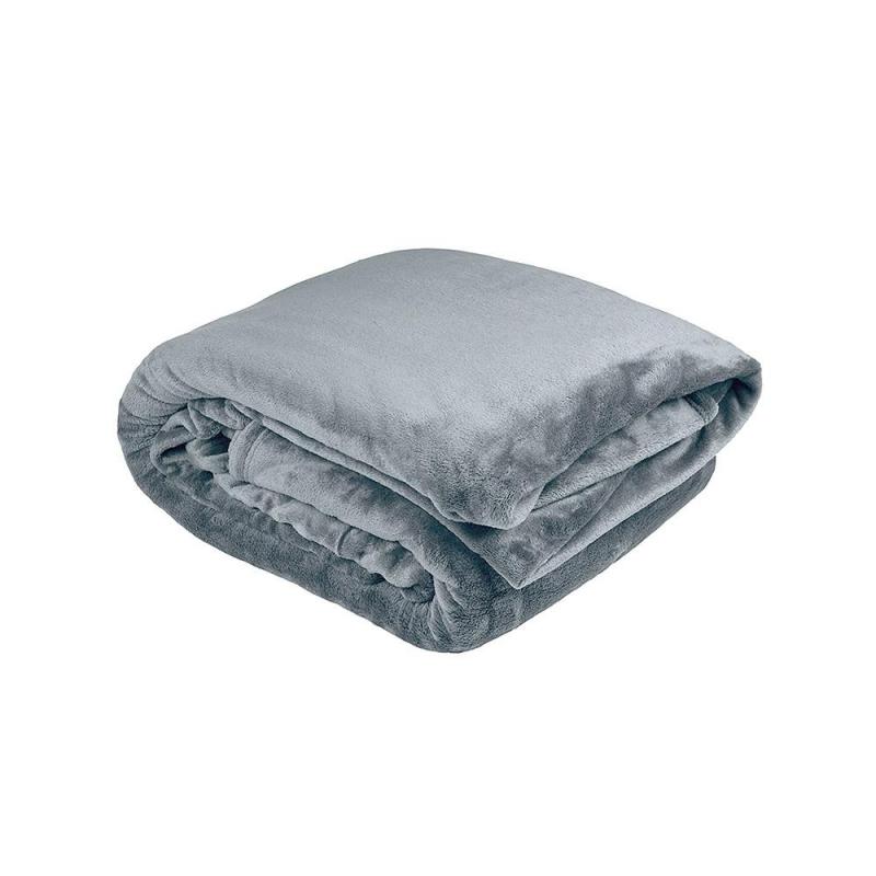 Bambury Ultraplush Blanket Steel Blue | King