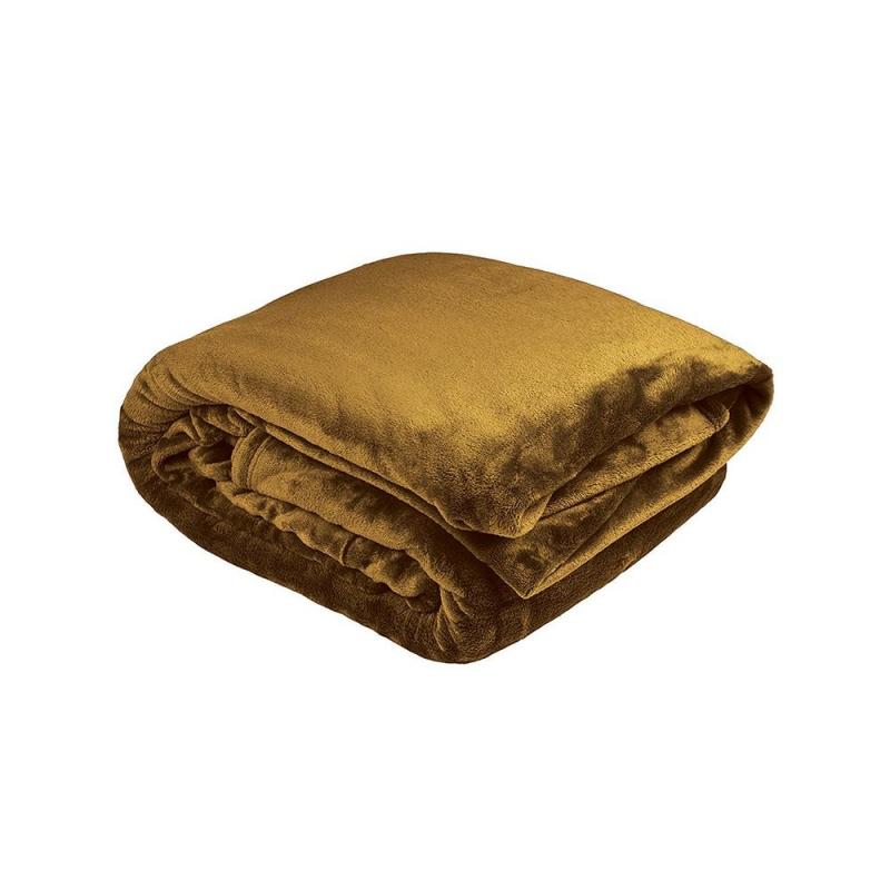 Bambury Ultraplush Blanket Tobacco | Double Queen