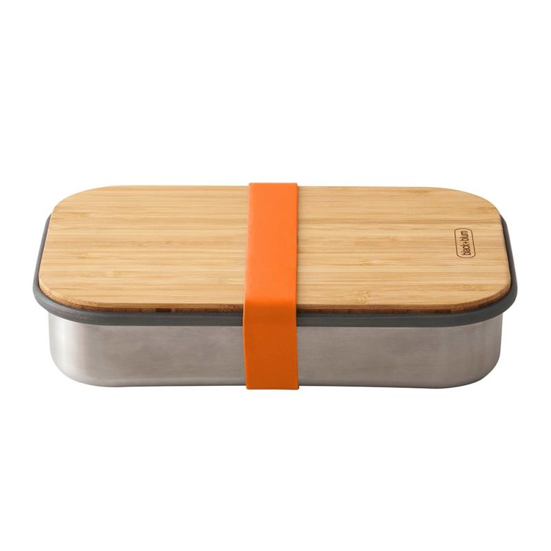 Black + Blum Stainless Steel Sandwich Box Orange 900ml