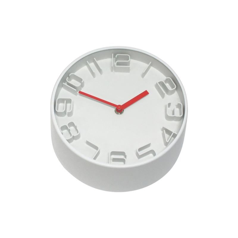 Clocks Premium 22cm Red Statement Clock