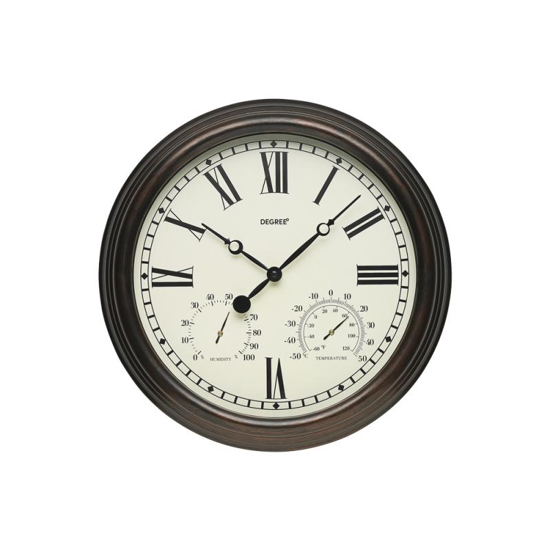 Degree Alfresco Outdoor Clock 38cm | Copper