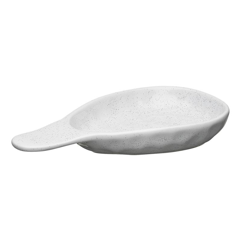 Ecology Speckle Spoon Rest | Milk
