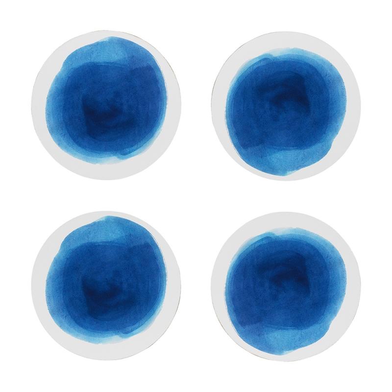 Ecology Watercolour Coasters Set of 4 | Ocean