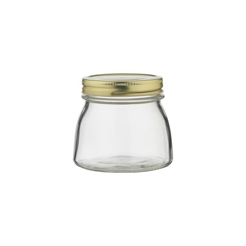Ecology Source Glass Preserve Jar With Lid 500ml | Clear