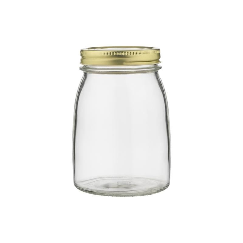 Ecology Source Glass Preserve Jar with Lid 1L | Clear