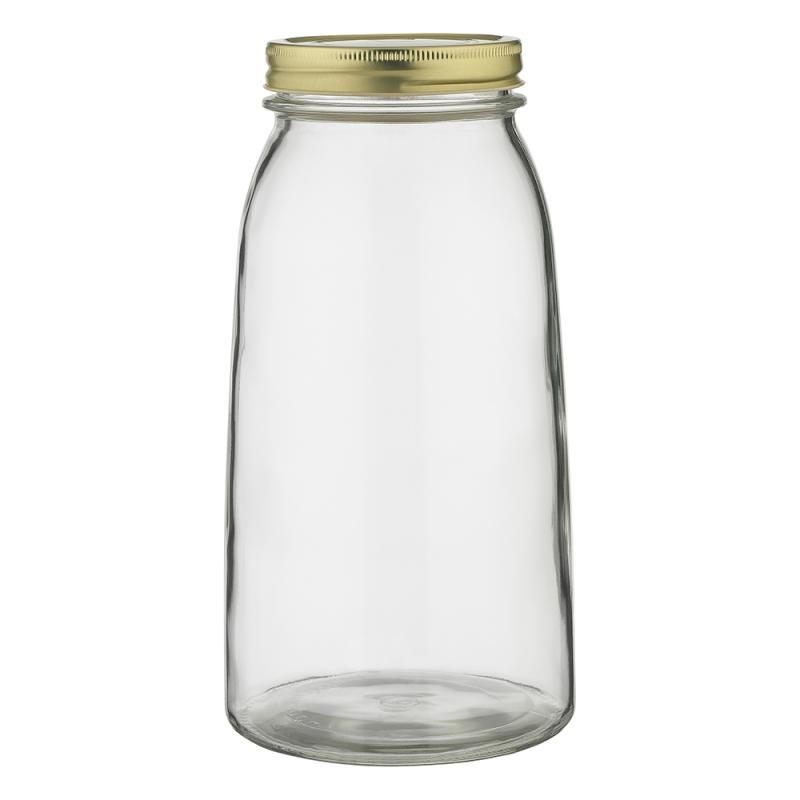 Ecology Source Glass Preserve Jar With Lid 2L | Clear