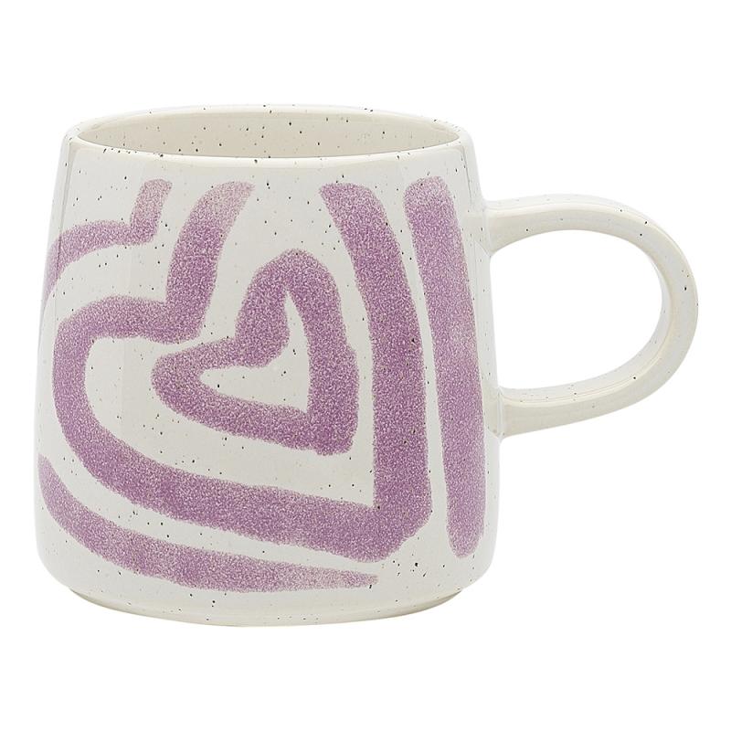Ecology Nomad Mug 340ml | Heartbeat Purple