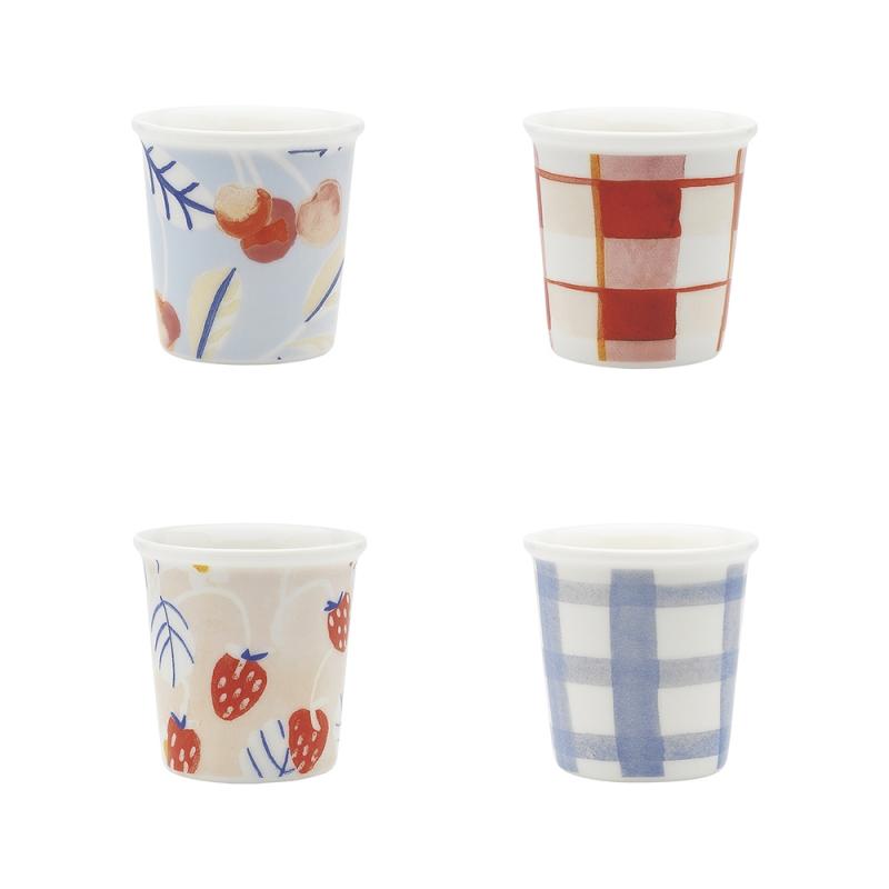 Ecology Ripe Set of 4 Espresso Cups | 70ml