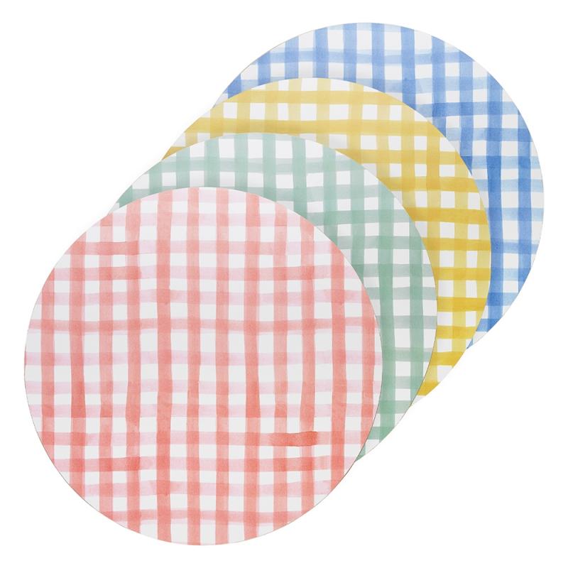 Ecology Ripe Placemats Set of 4 | Gingham