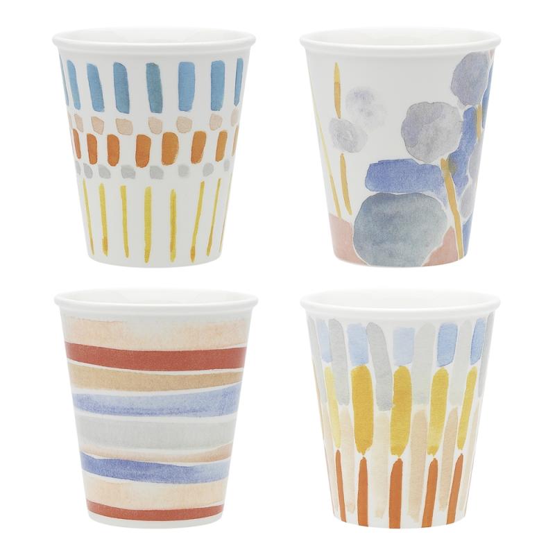 Ecology Strand Latte Cups Set of 4 | 250ml