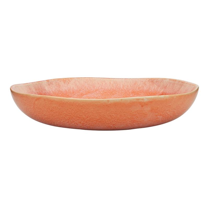Ecology Eden Low Serving Bowl 31.5cm | Coral