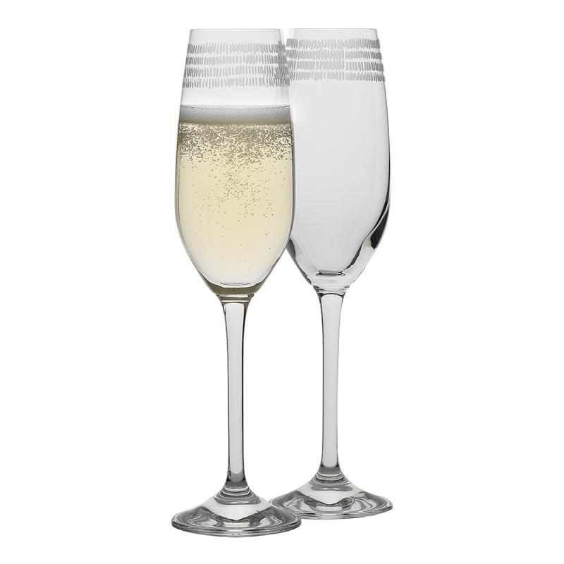 Ecology Dash Champagne Flute 205ml Set of 4