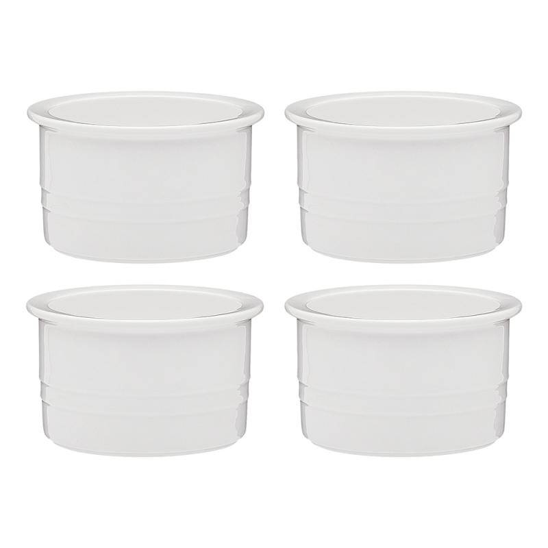 Ecology Signature Ramekins  6.5cm| Set of 4 | White