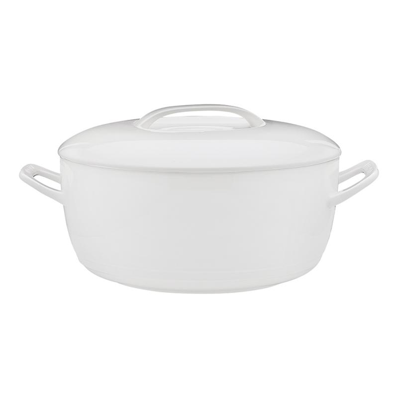 Ecology Signature Casserole 3.5L with Lid | White
