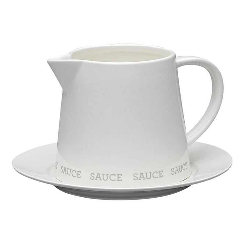 Ecology Abode Gravy Boat 465ml & Plate