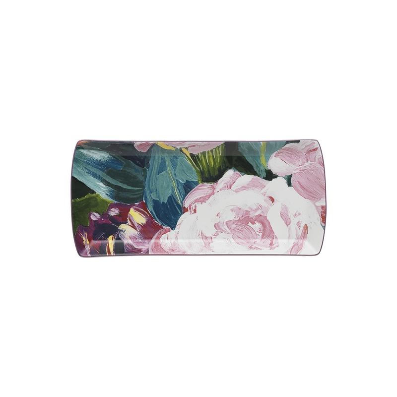 Ecology Bloom Rectangular Platter 25cm | Multi