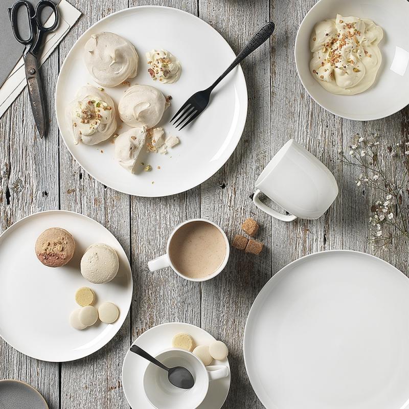 Ecology Canvas 12 Piece Dinner Set White