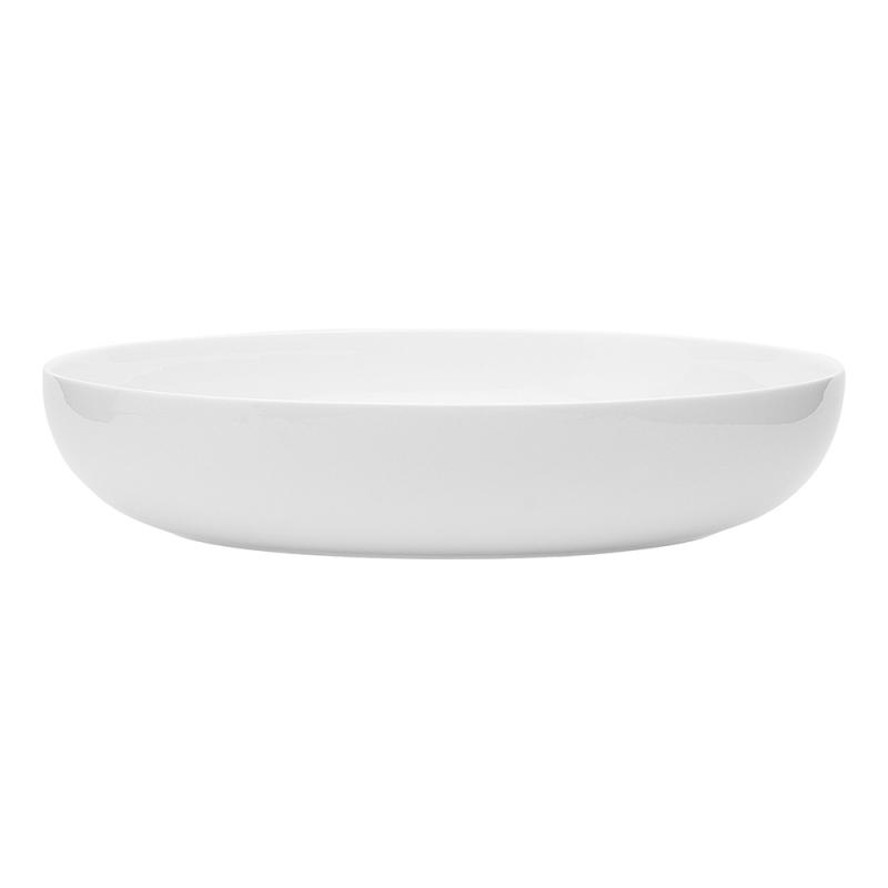 Ecology Canvas Dinner Bowl 22cm | White