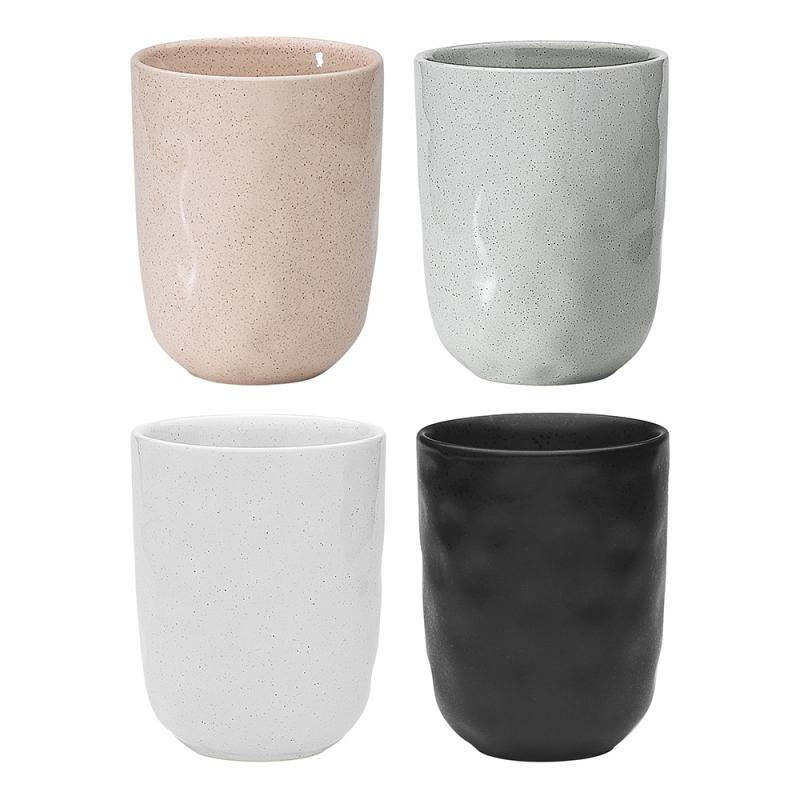 Ecology Speckle Set of 4 Cuddle Mugs 250ml