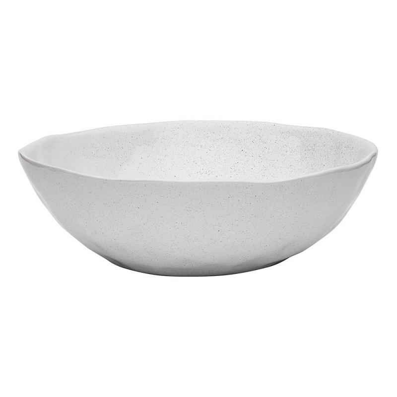 Ecology Speckle Milk Serving Bowl 27cm