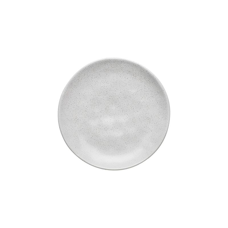 Ecology Speckle Cake Plate 15cm | Milk White