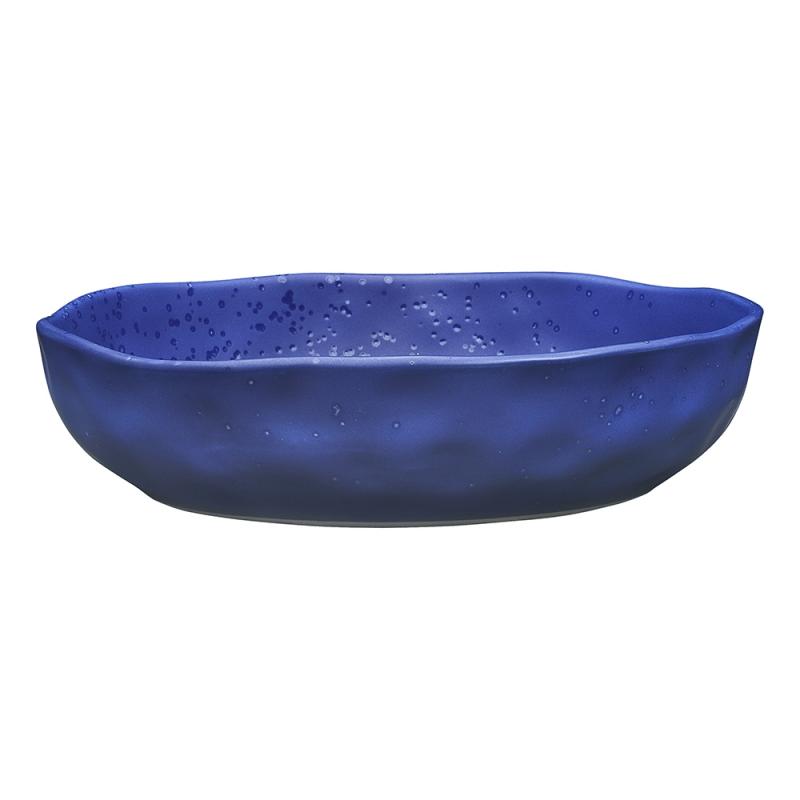 Ecology Speckle Dinner Bowl 22cm | Cobalt Blue